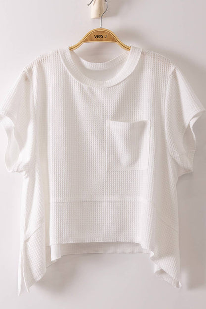 Emmy Waffle Knit Top