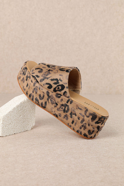 Leopard Harbor Sandals