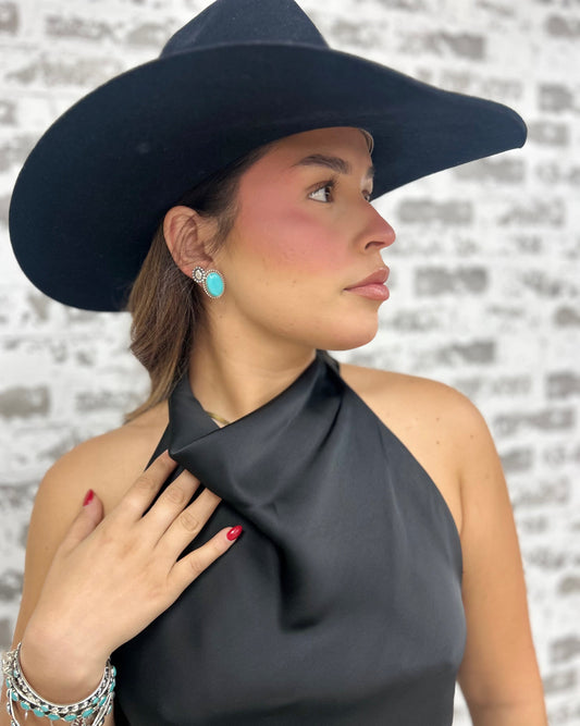 Sleeping Beauty Turquoise Stud