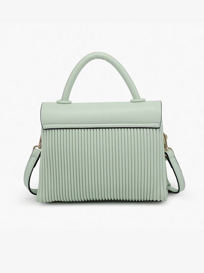 Anne Pleated Crossbody