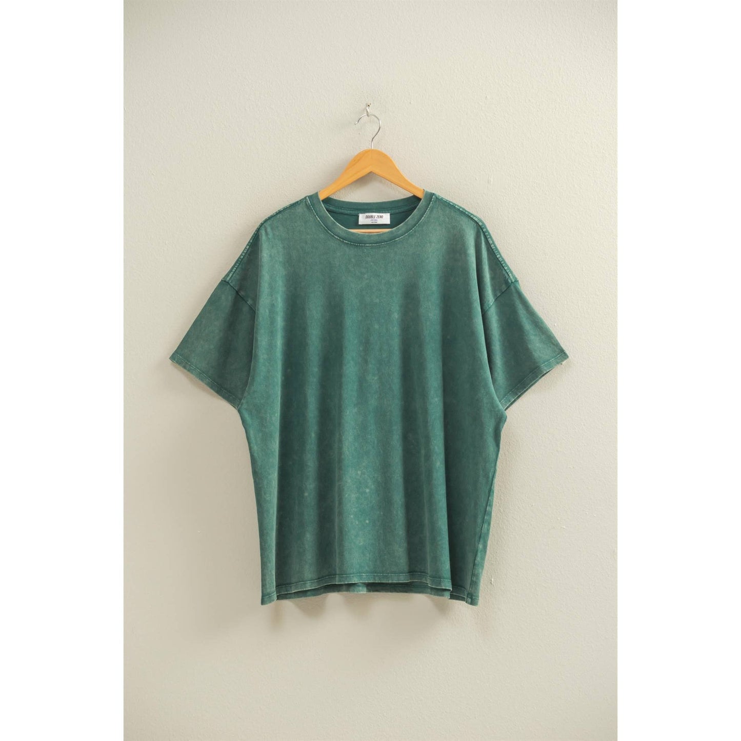 Mineral Washed Oversized Crew Neck Tee