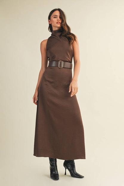 SASSY BELTED DRESS