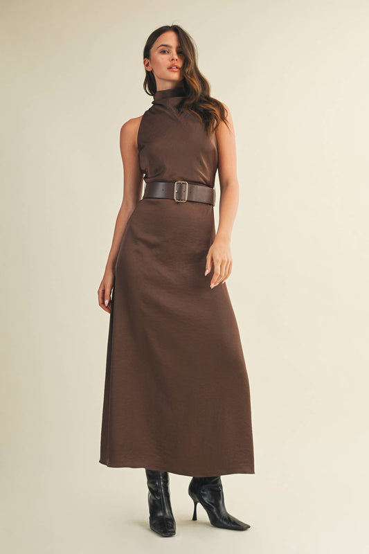 SASSY BELTED DRESS