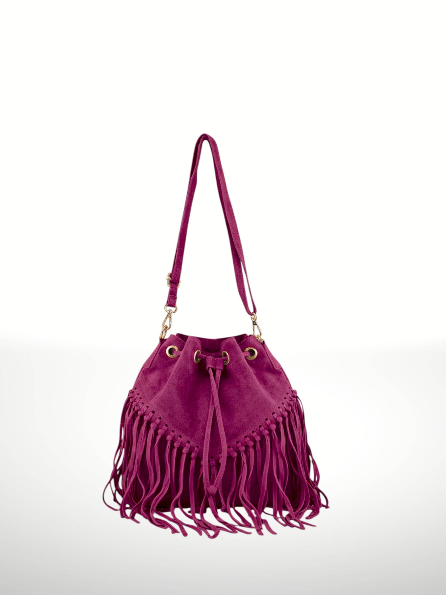 Emanuela Suede Leather Bag