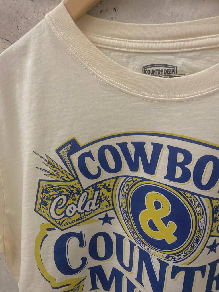 C&CM Crop Tee