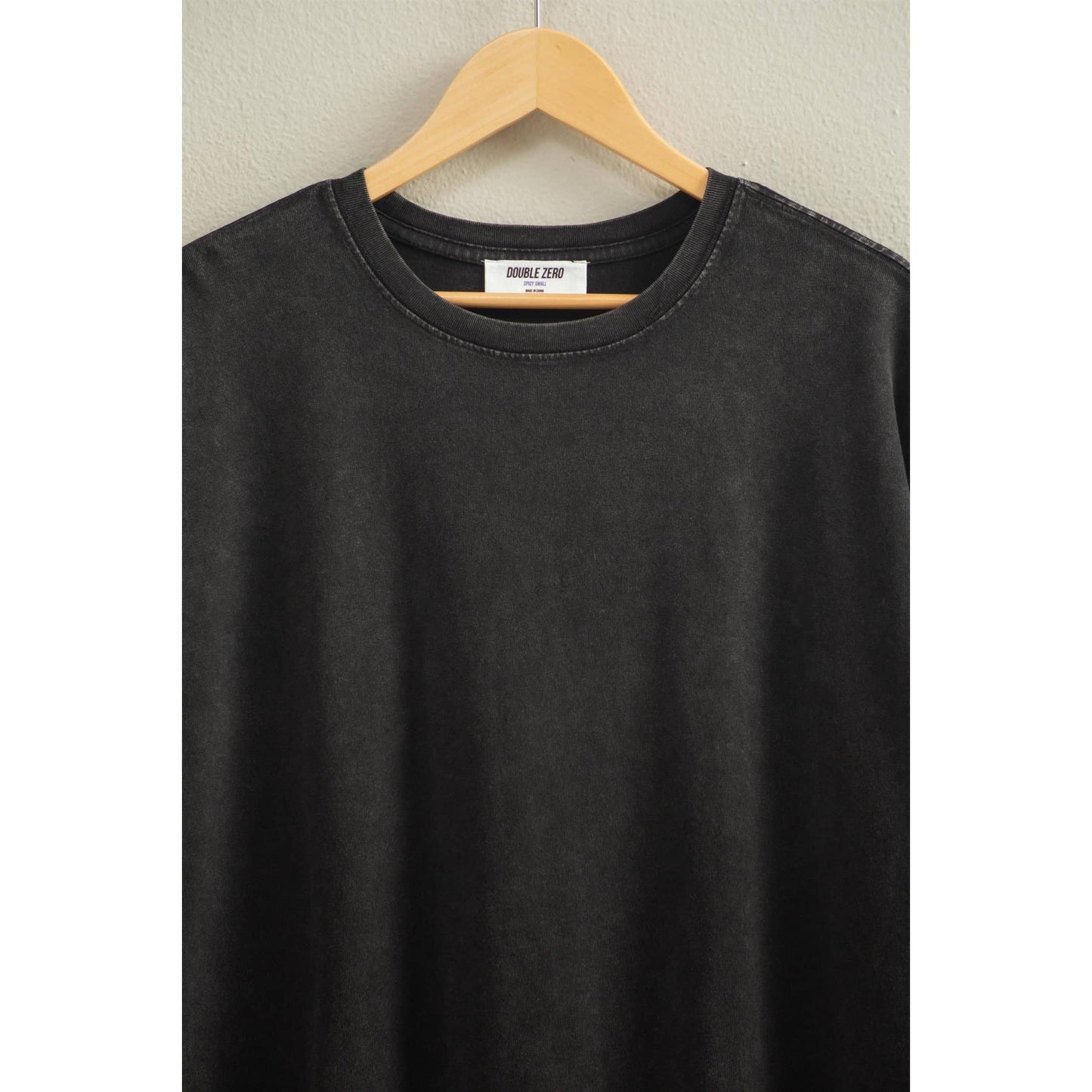 Mineral Washed Oversized Crew Neck Tee