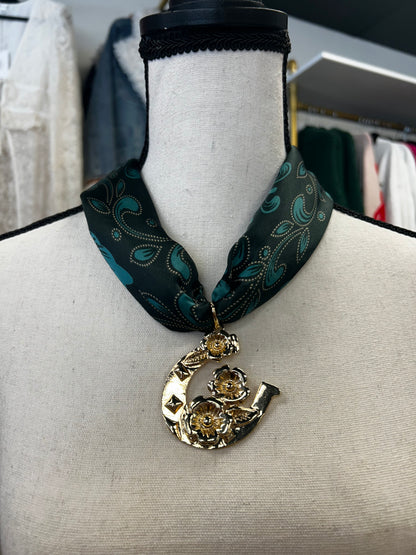 Trendy Wild Rag With Charm