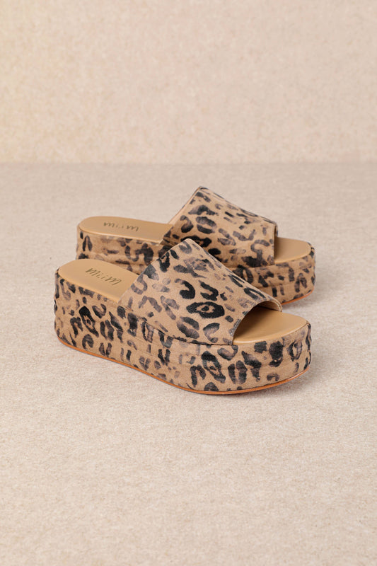 Leopard Harbor Sandals