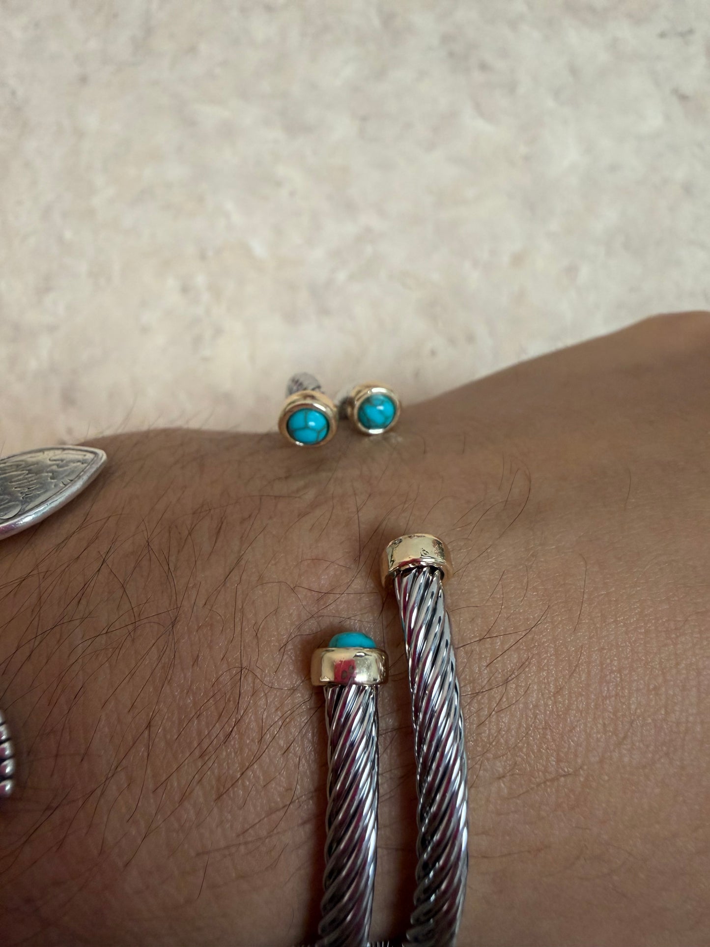 Thin Turquoise Cuff