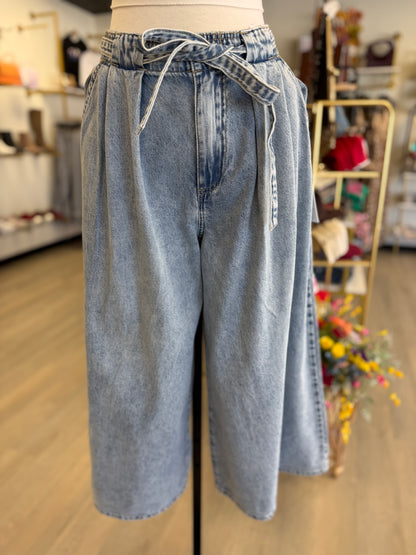 Jaz Tie Belted Jeans