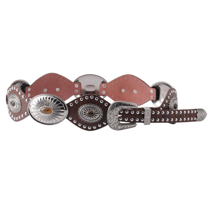 Festival Concho Western Wide Waist Belt