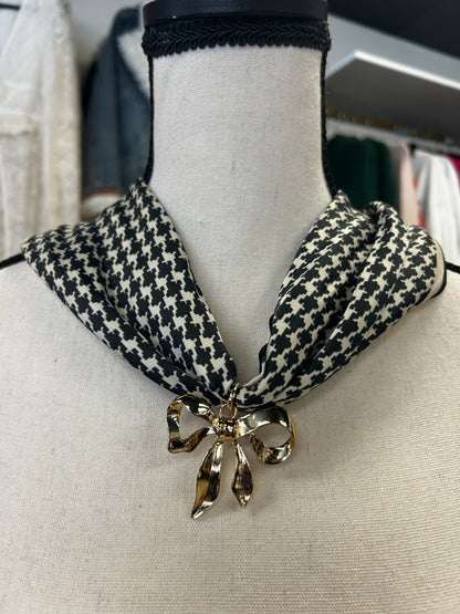 Trendy Wild Rag With Charm