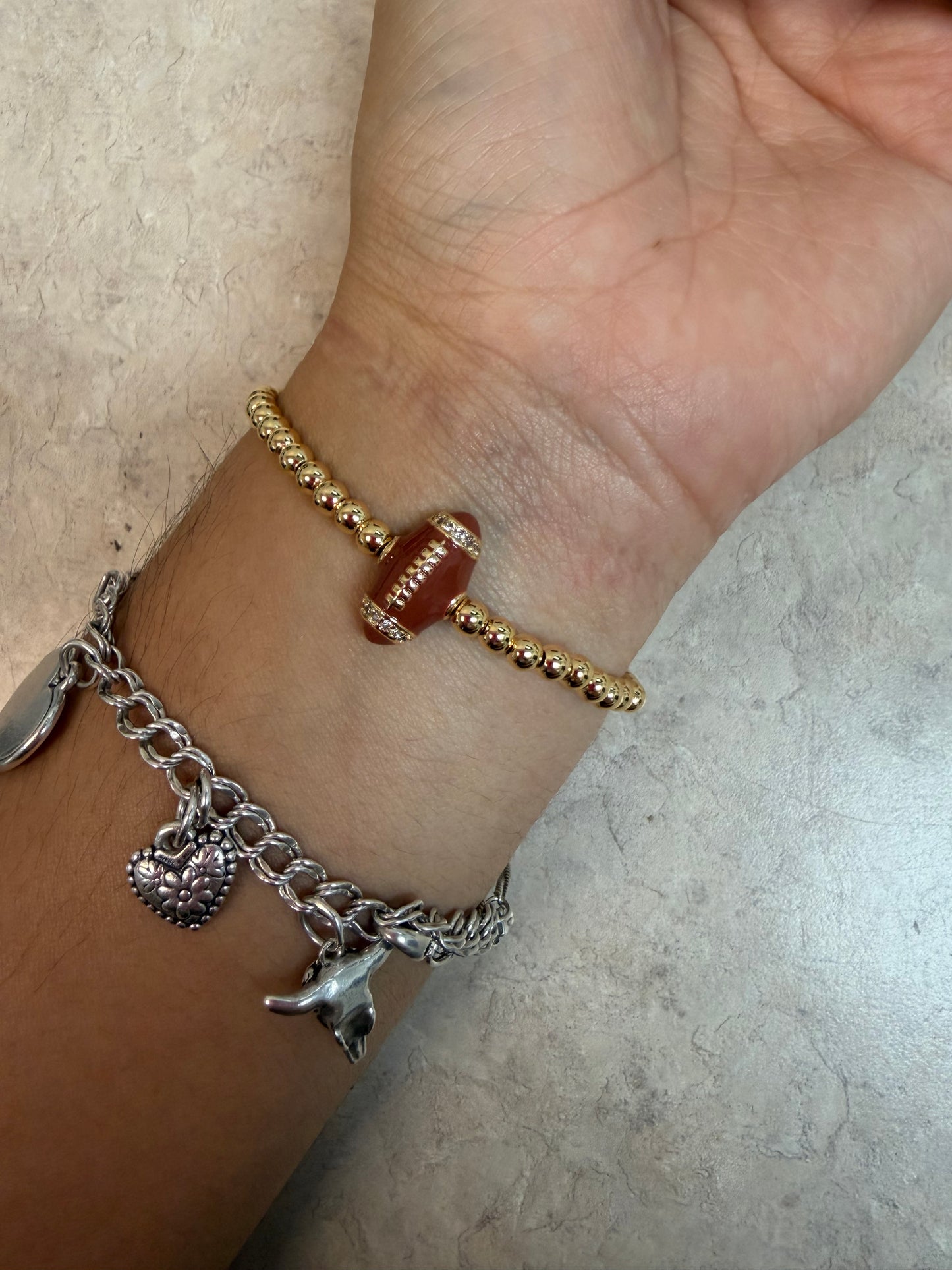 Sports Beaded Bracelet