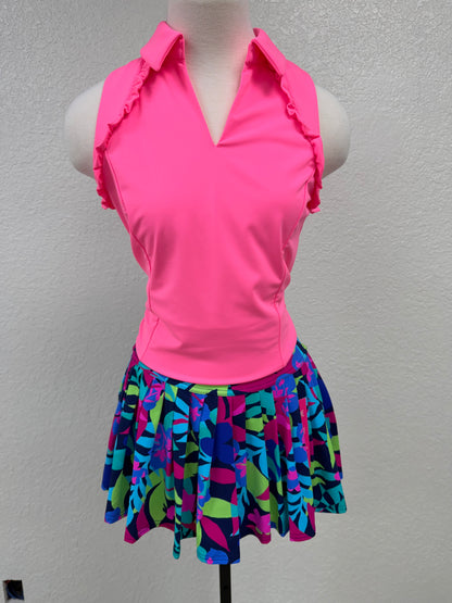 Pleated Skort