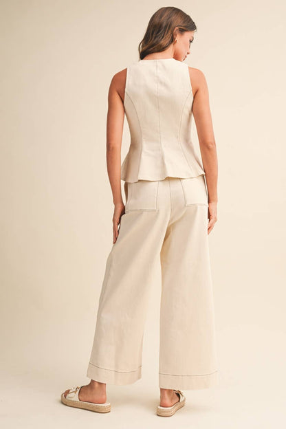 KATY VEST AND PANTS SET