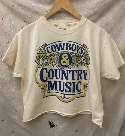 C&CM Crop Tee