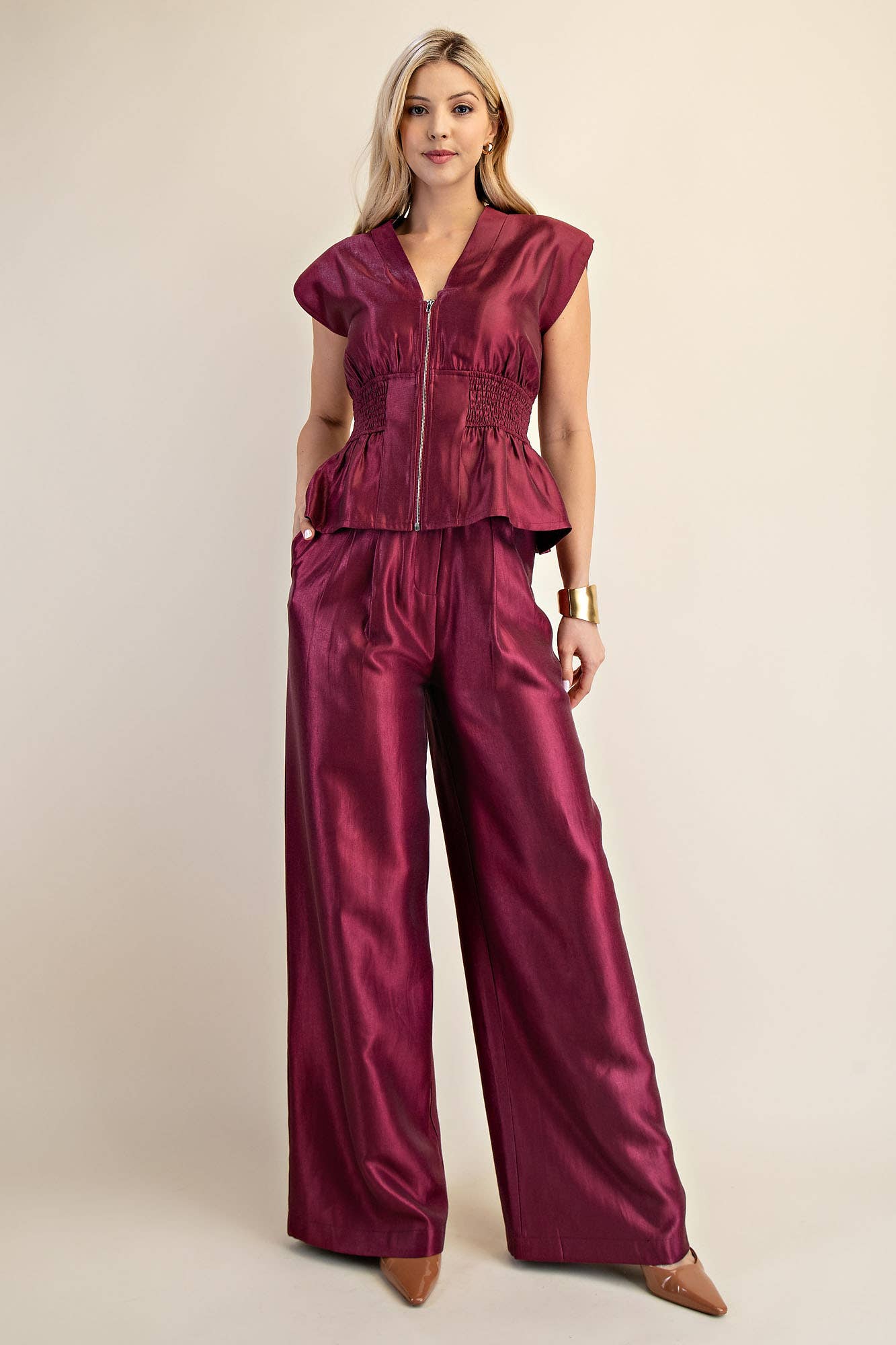 Roxbury High Waist Wide Pants