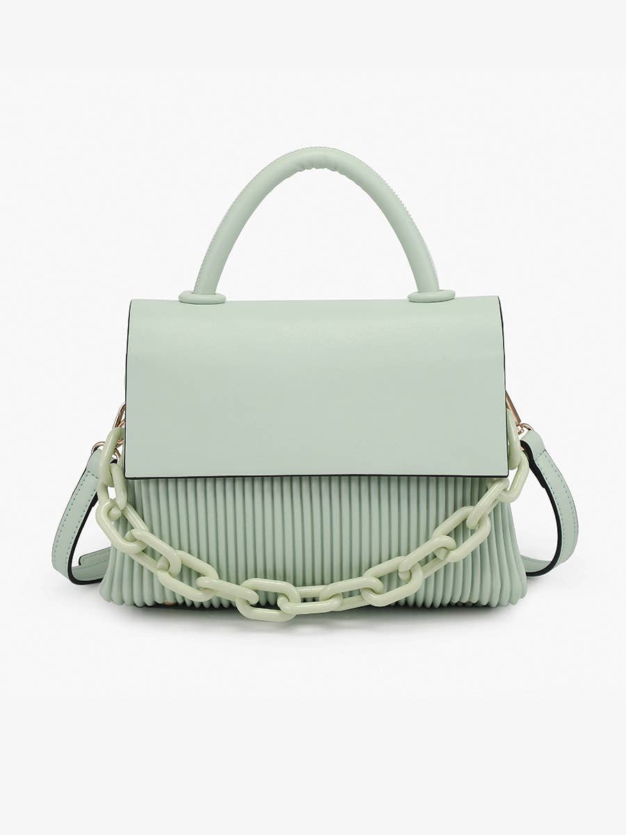 Anne Pleated Crossbody