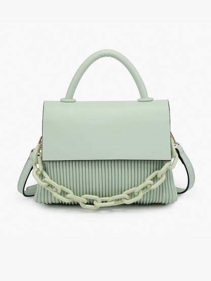 Anne Pleated Crossbody