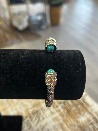 Thick Turquoise Cuff