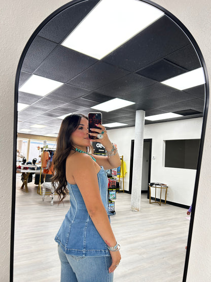 Lucky You Denim Top