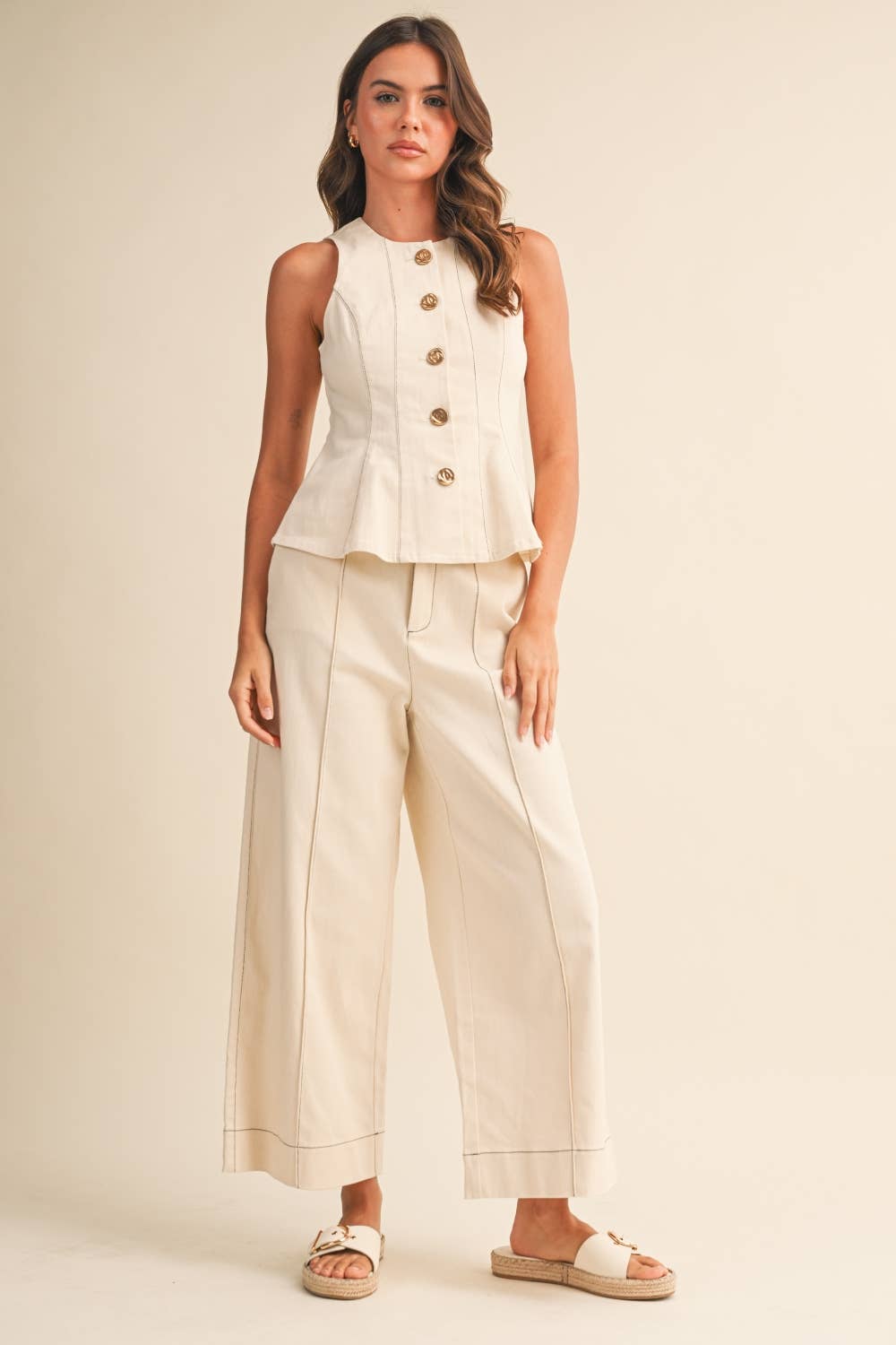 KATY VEST AND PANTS SET