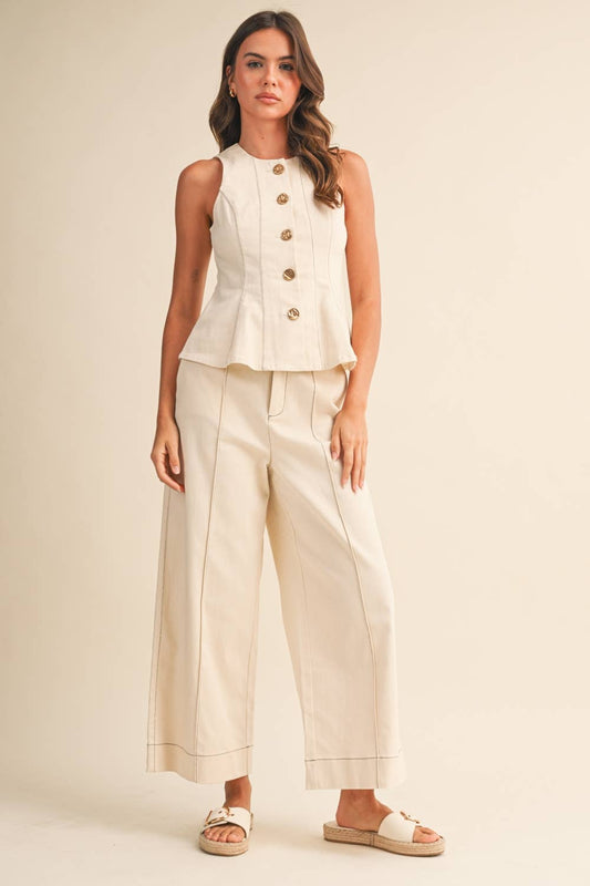 KATY VEST AND PANTS SET