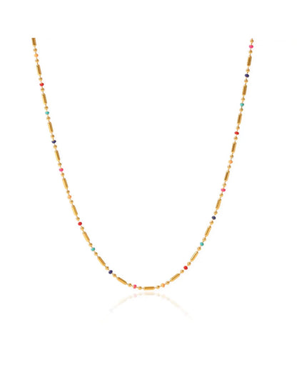 Rainbow necklaces