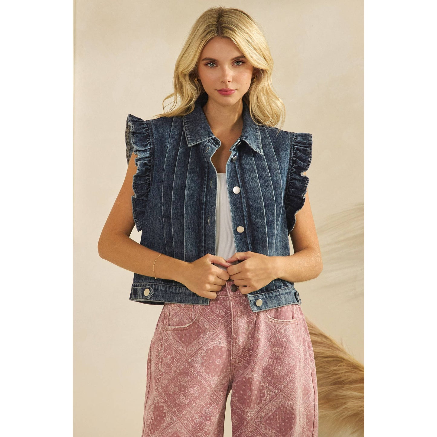 Magical Denim Vest