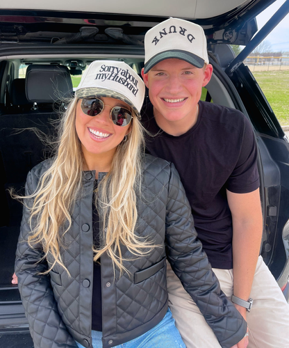 Sorry about my Husband trucker hat