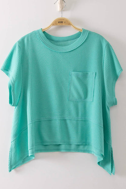 Emmy Waffle Knit Top