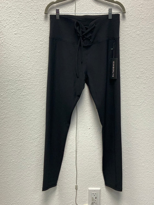 Lace Up Ribbed Legging