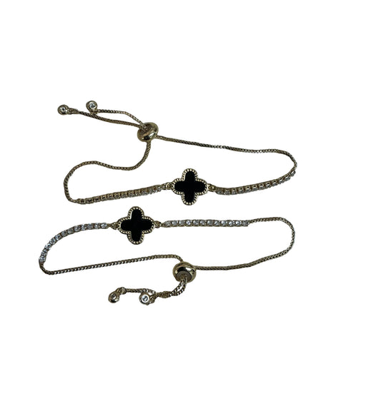 Black spades bracelet