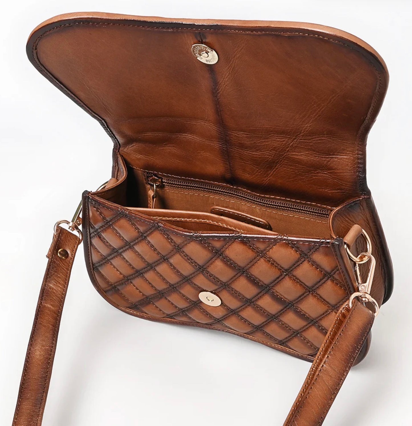 Western Saddle Crossbody