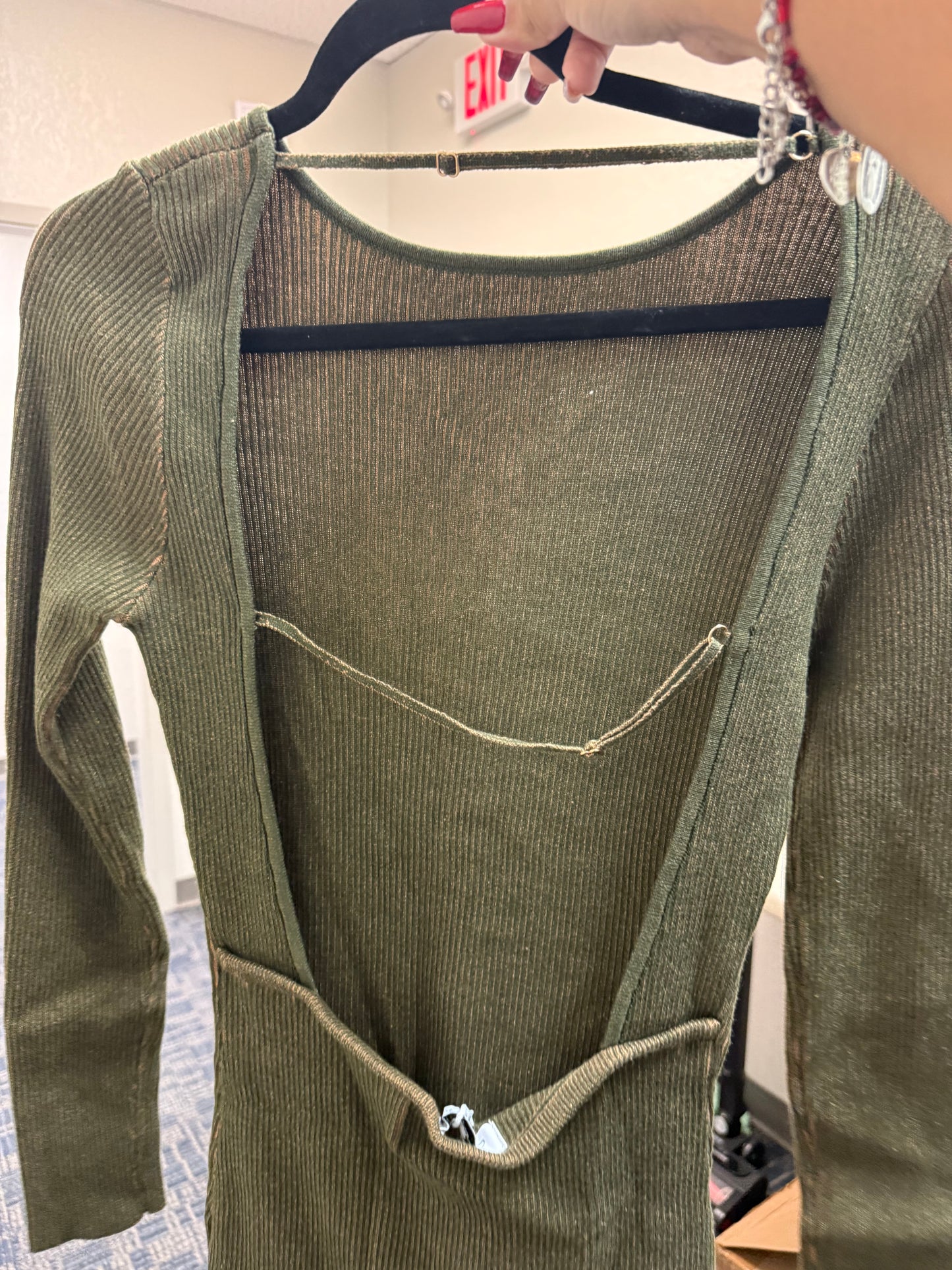 Olive dress