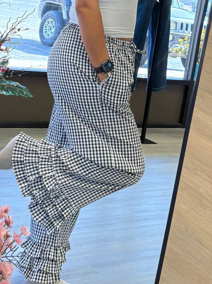 Yari ruffle pants