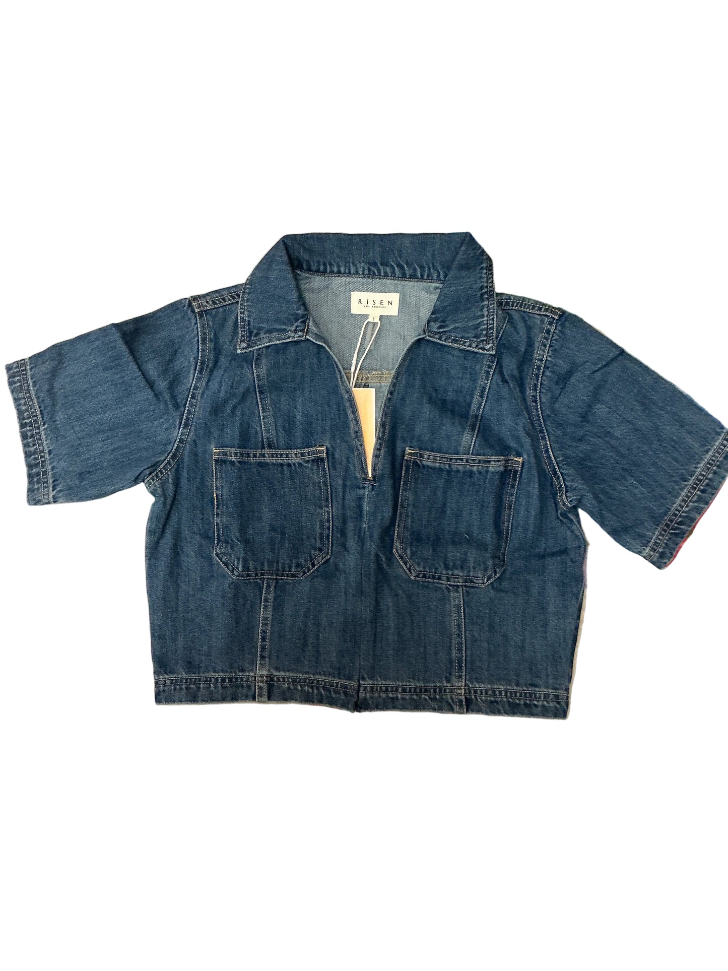 Bullseye Denim top