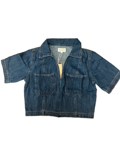 Bullseye Denim top