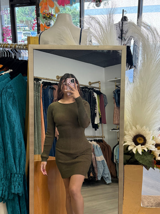 Olive dress