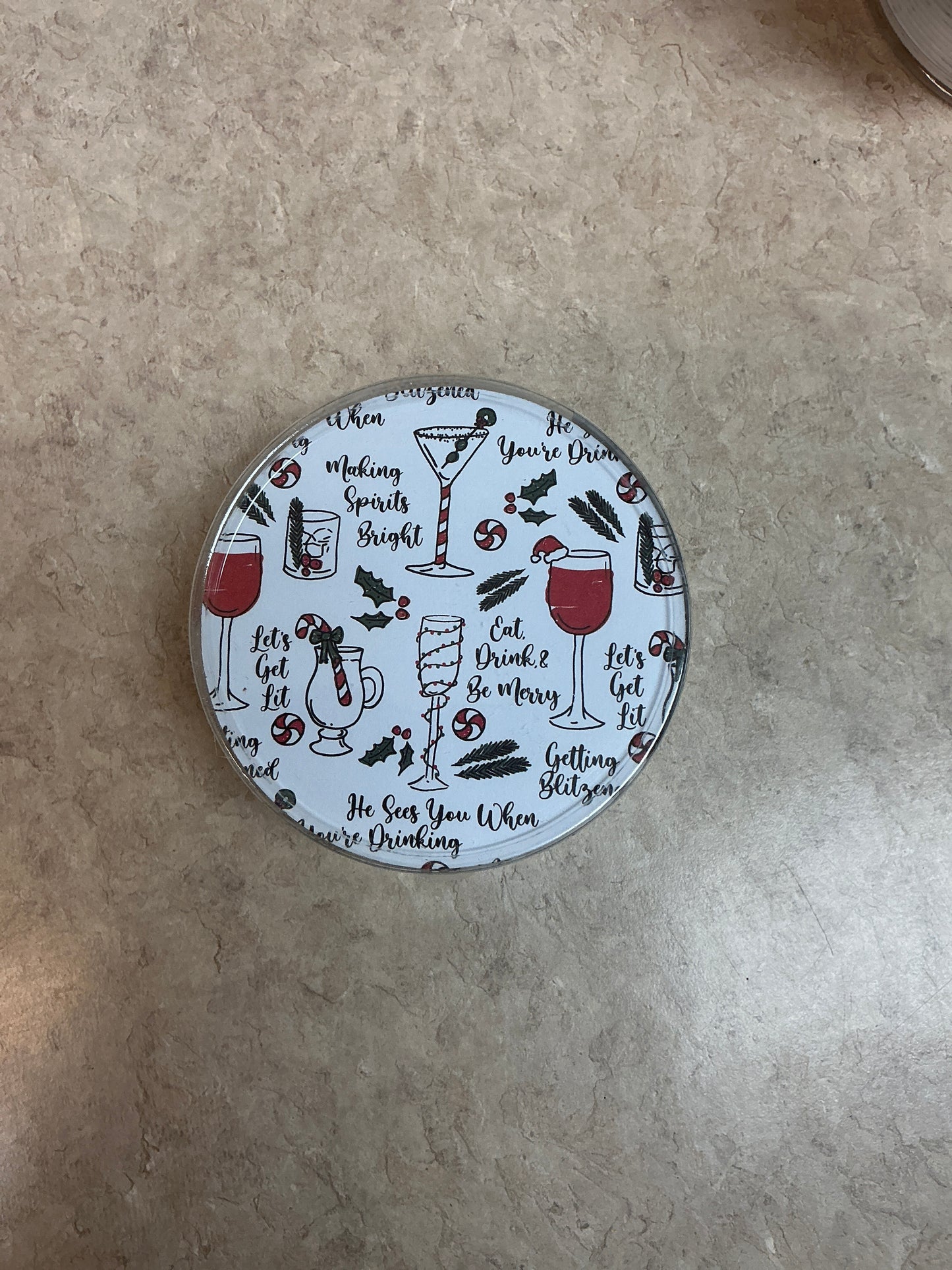 Christmas Paper coasters