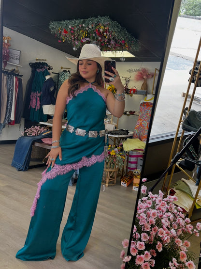 Karely Halter Jumpsuit