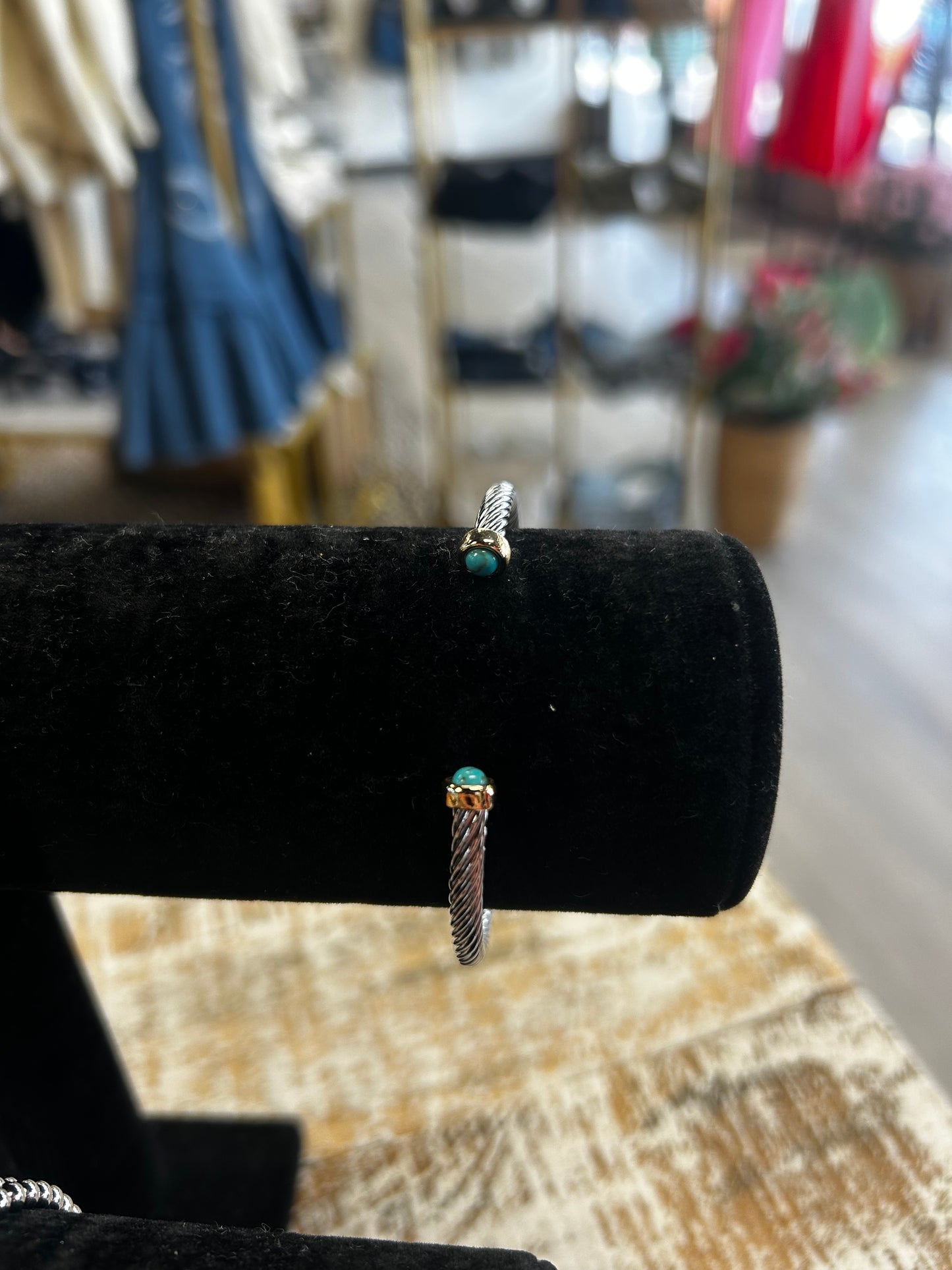 Thin Turquoise Cuff