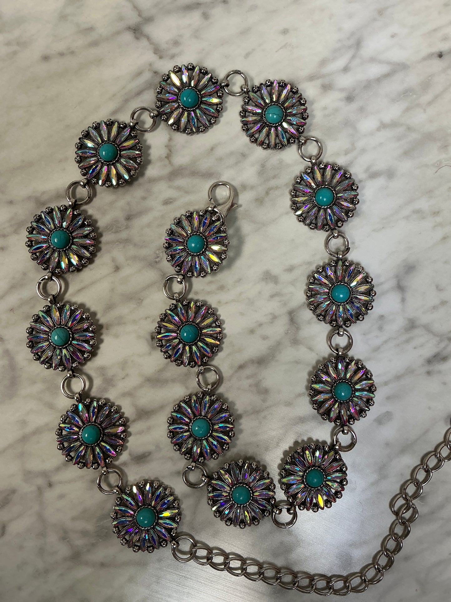 Flower Concho Belt