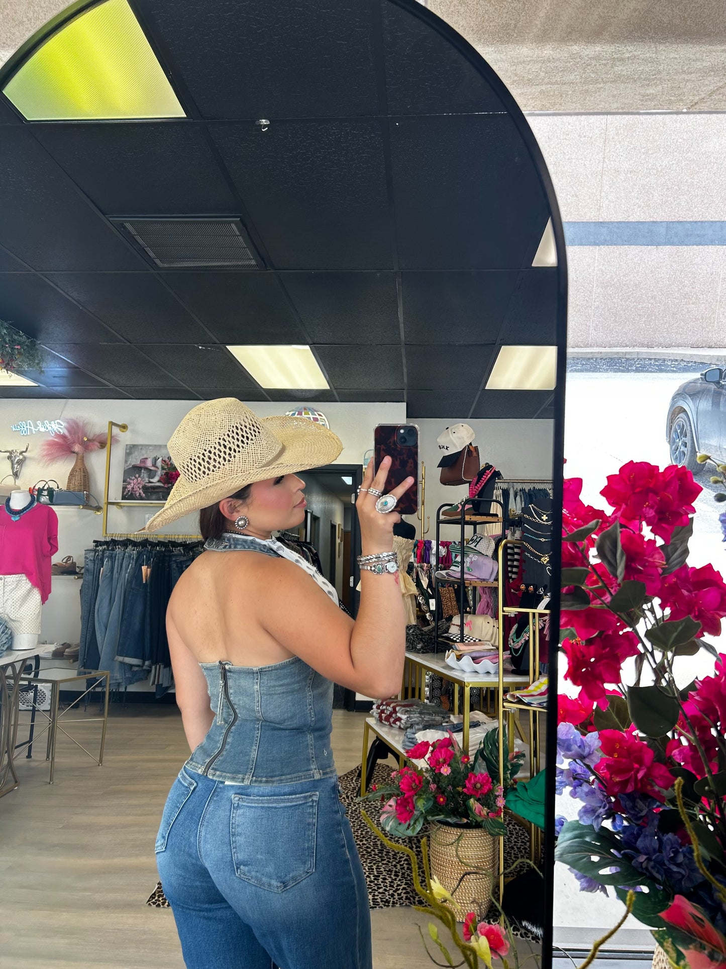 Jonny Denim Top
