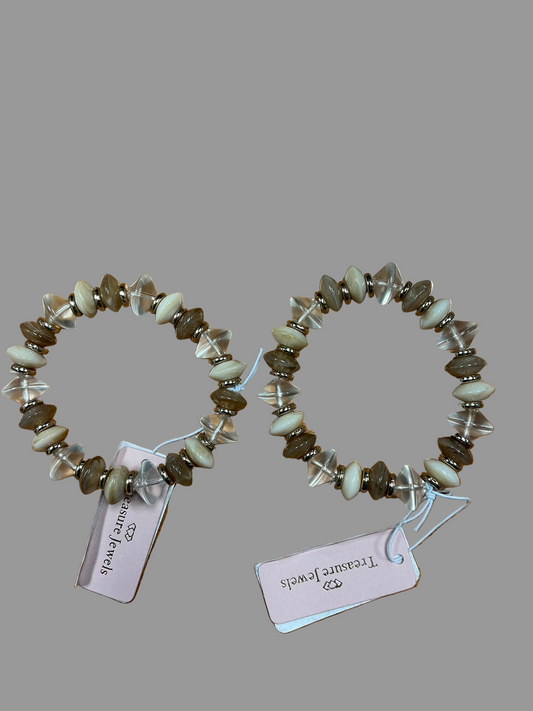 Cream Pop Beaded Bracelet