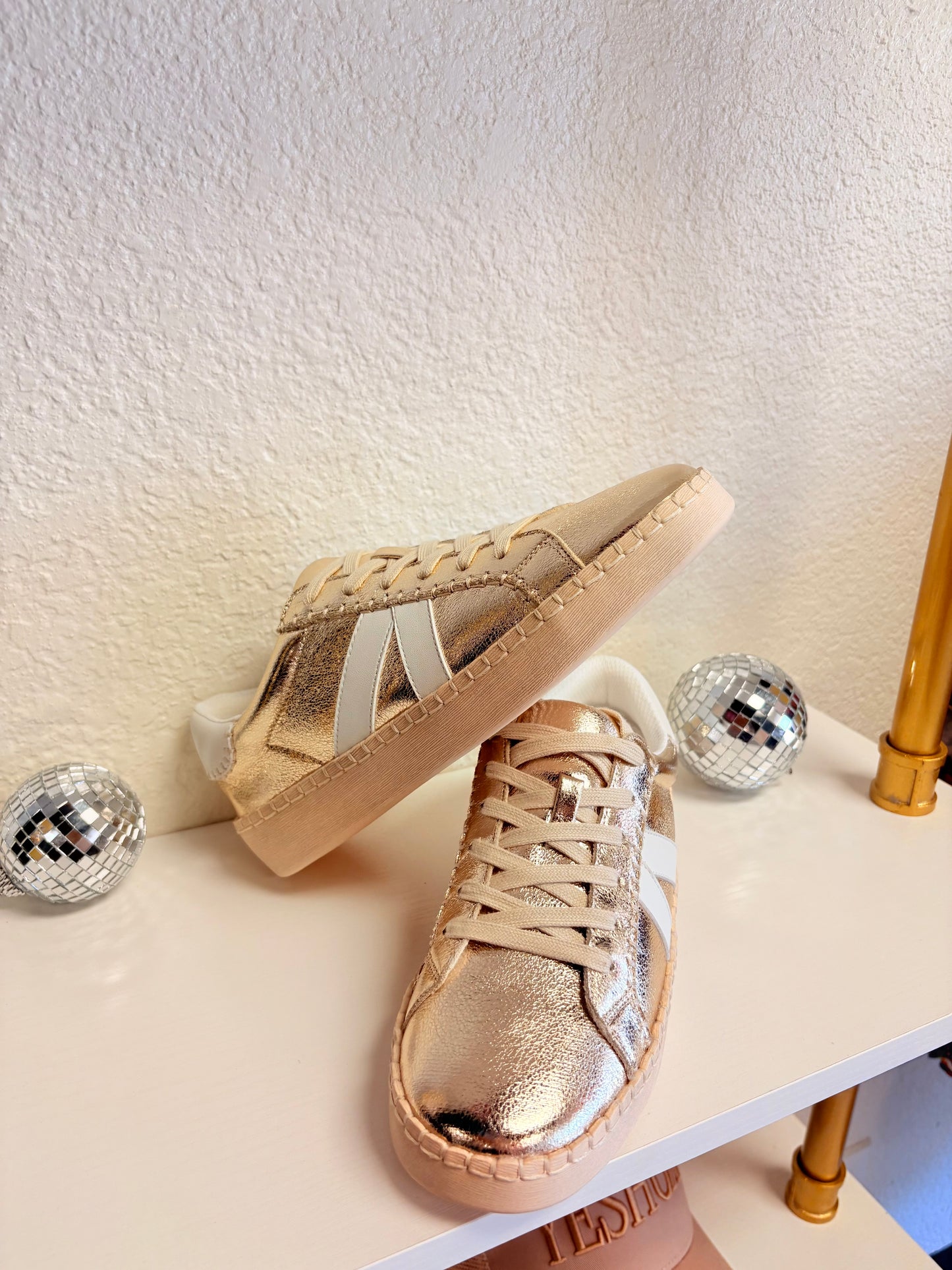 Leah Gold Shoes