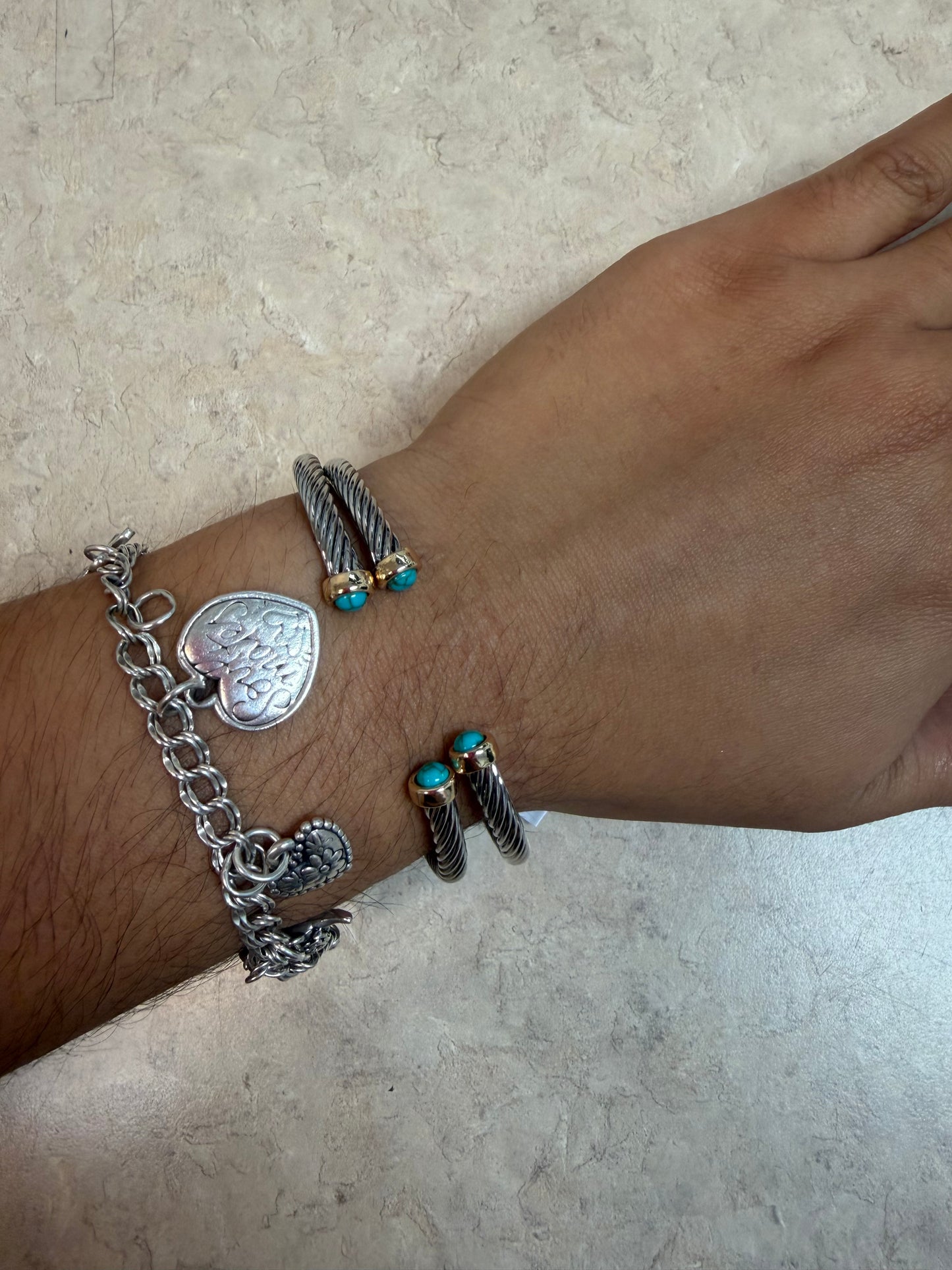 Thin Turquoise Cuff