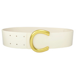 White Horseshoe belt