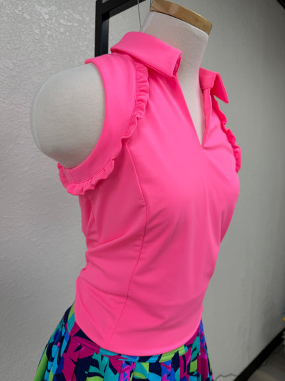 Genesis Sleeveless Polo Top