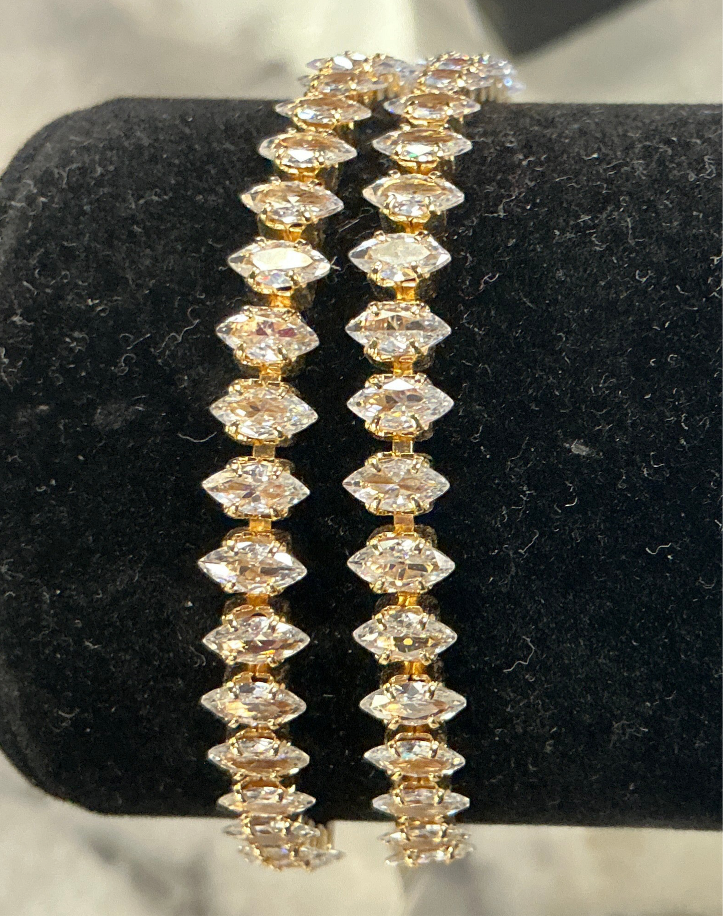 Gold Tennis Bracelet